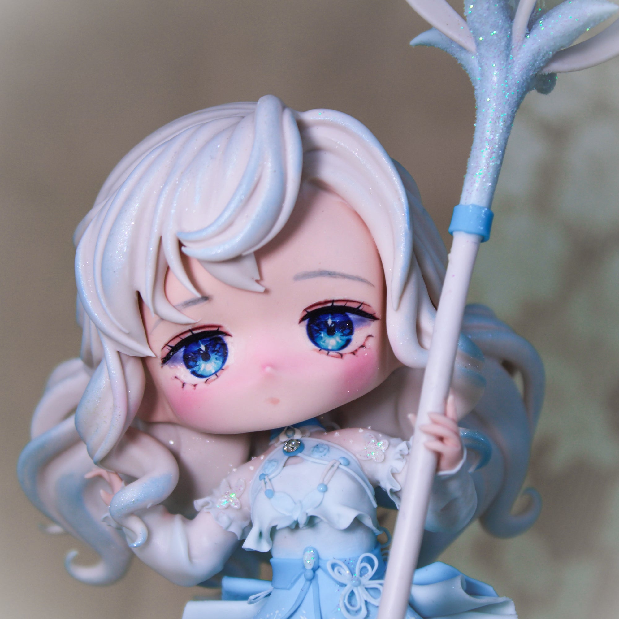 Molde Cabeça Chibi Bi