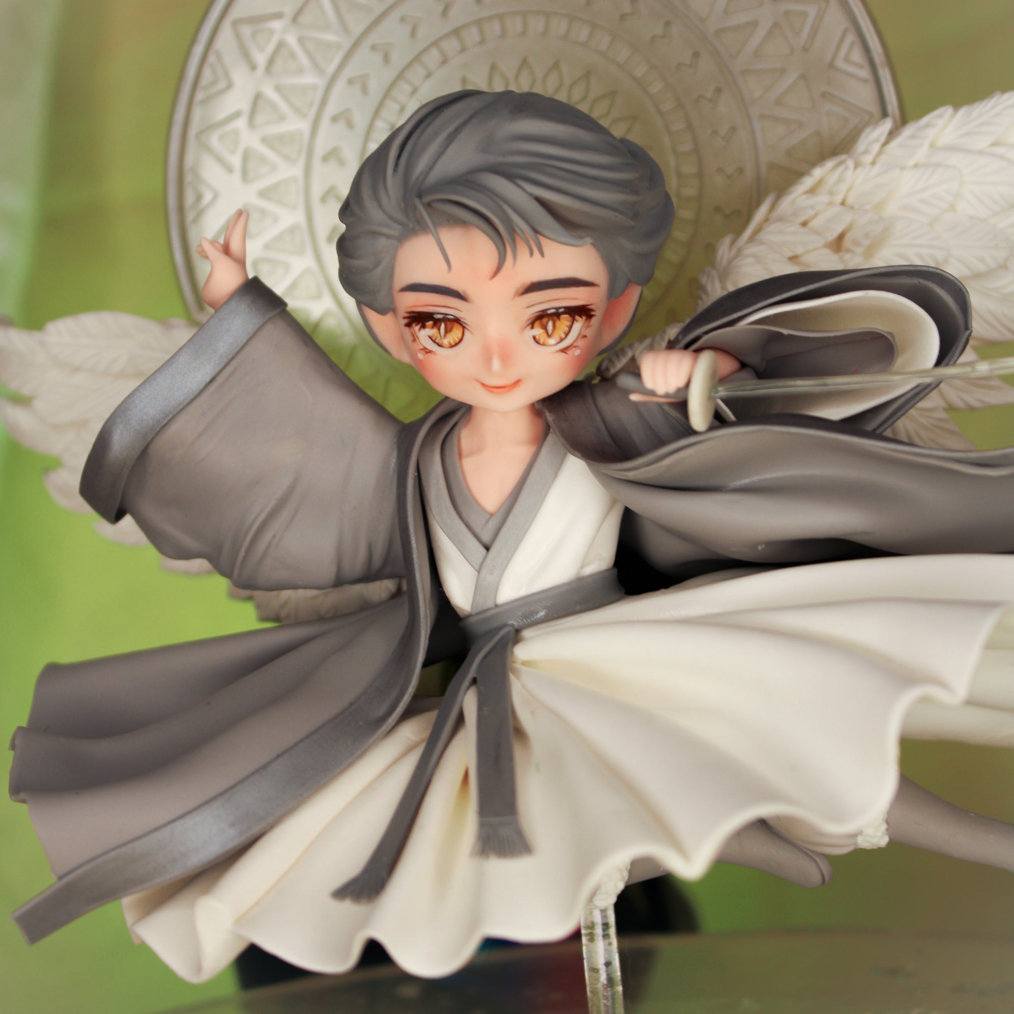 Molde Cabeça Chibi Baby