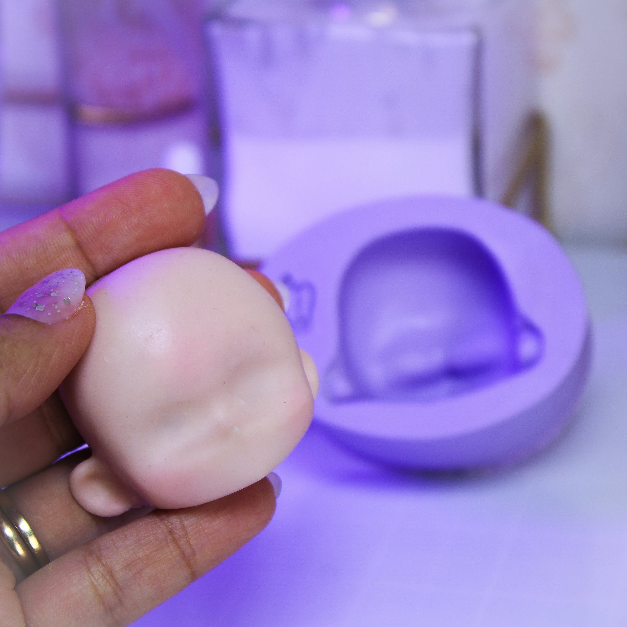 Molde Cabeça Chibi Bi