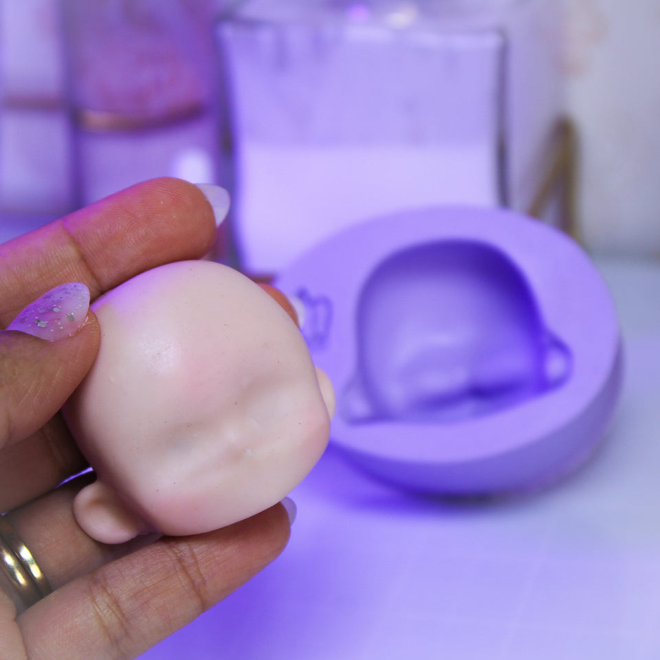 Molde Cabeça Chibi Bi