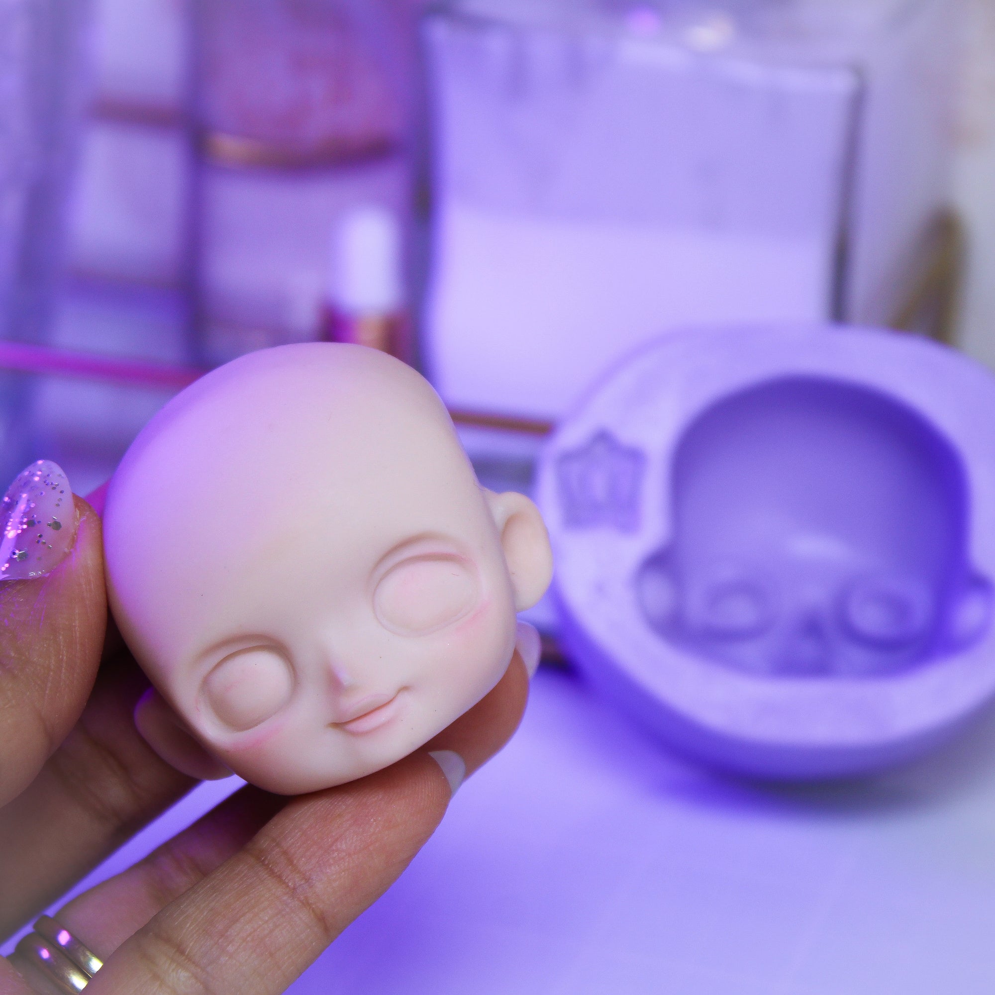 Molde Cabeça Bibi Cute