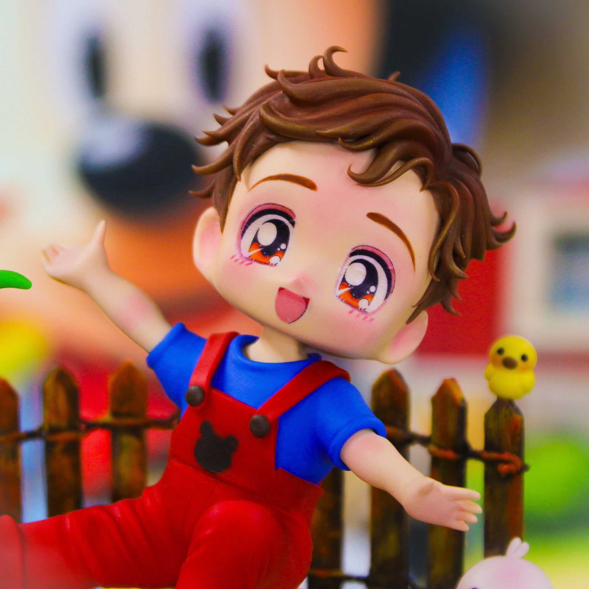 Molde Cabeça Chibi Bi