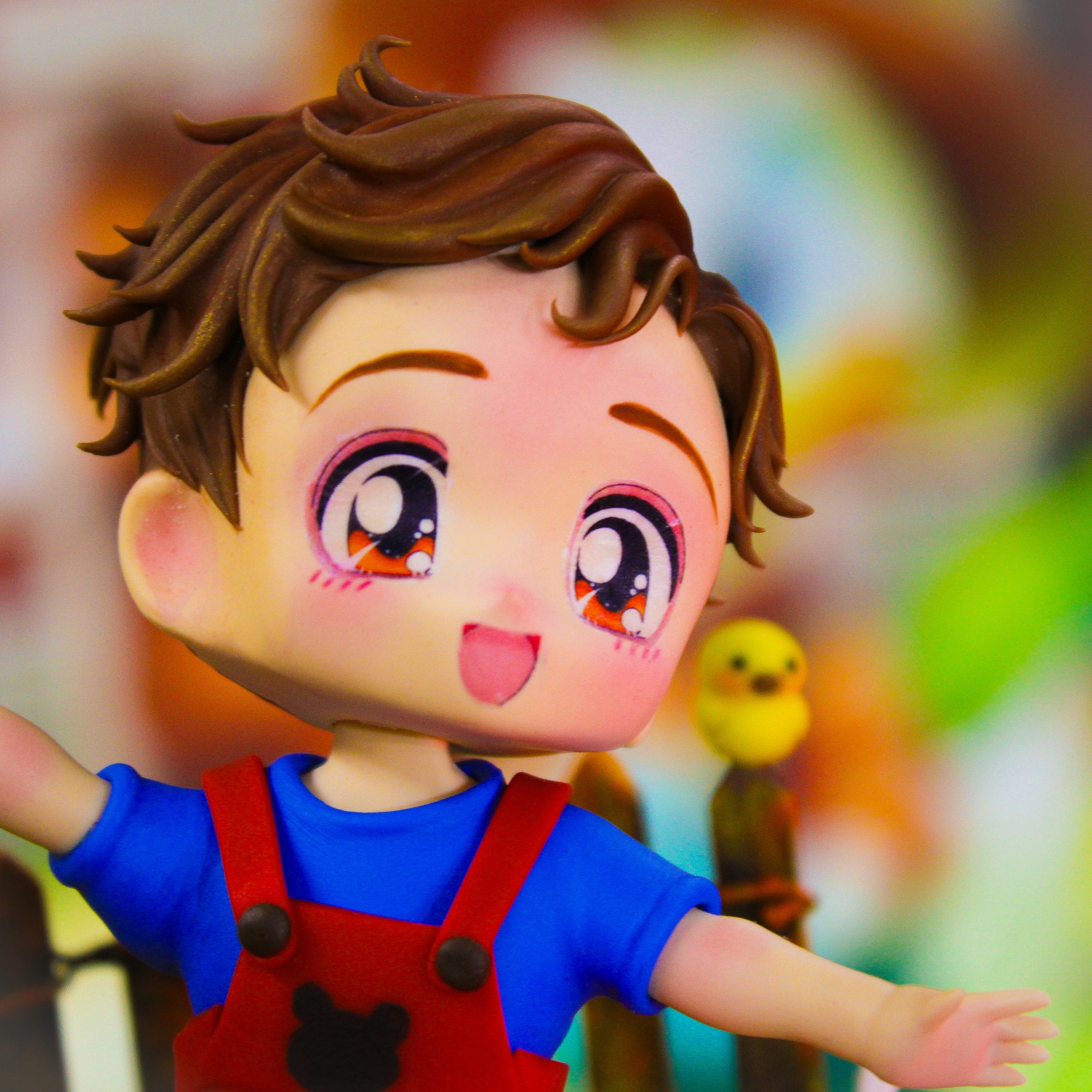 Molde Cabeça Chibi Bi