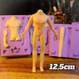 Molde Corpo Chibi Teen Magrelinho